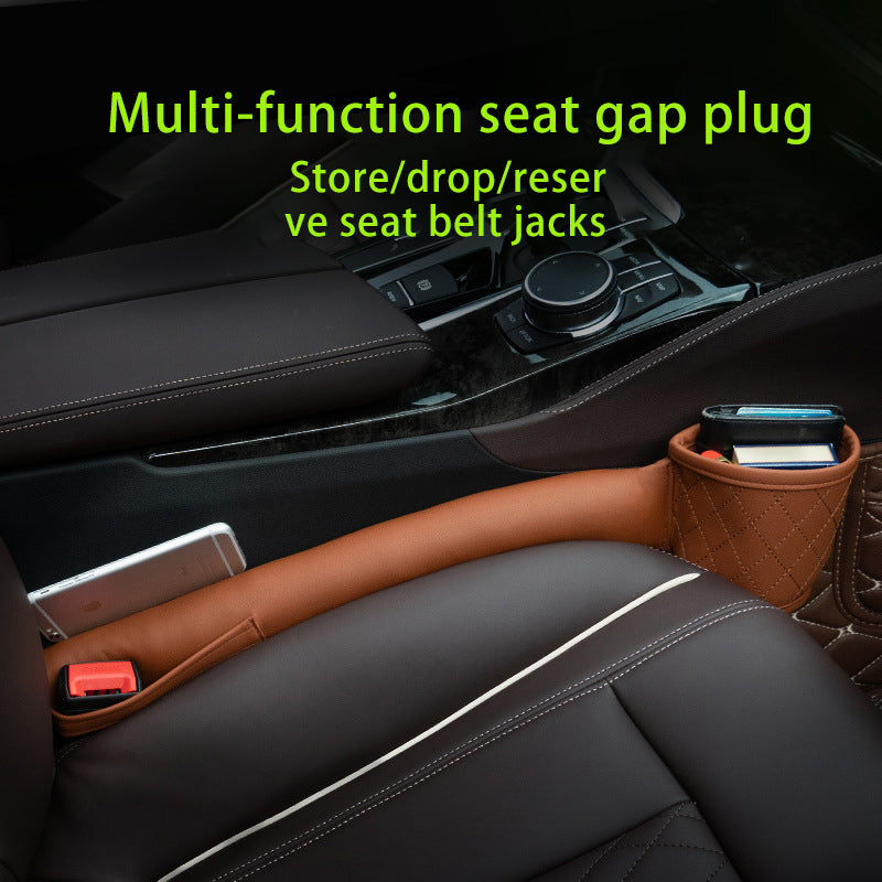 Creative Car Seat Gap Stopper Car Storage Box