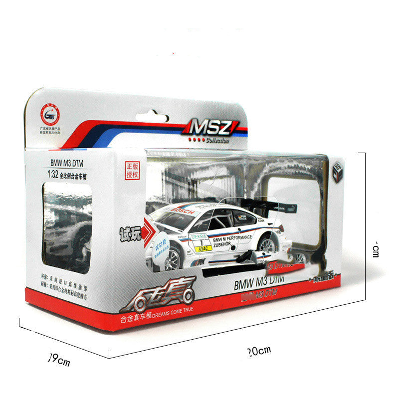 Caipo Alloy Pull Back Car Model M3dtm Concept Racing Car
