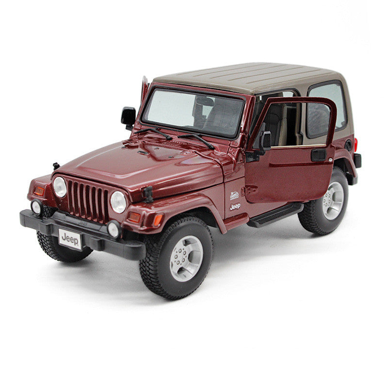 Alloy Car Simulation Car Model Gift JEEP