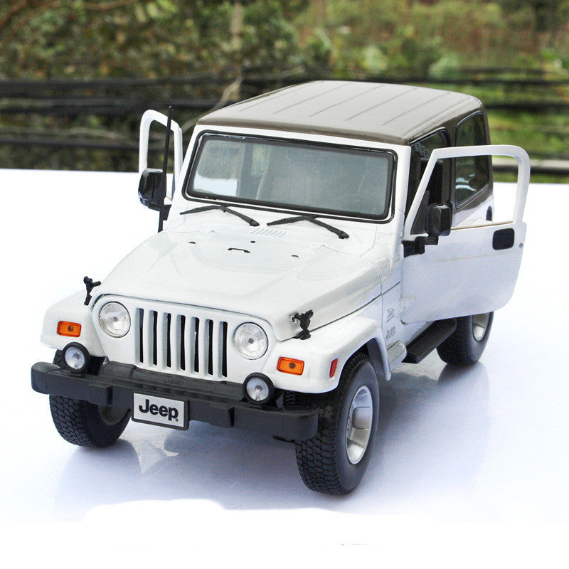 Alloy Car Simulation Car Model Gift JEEP