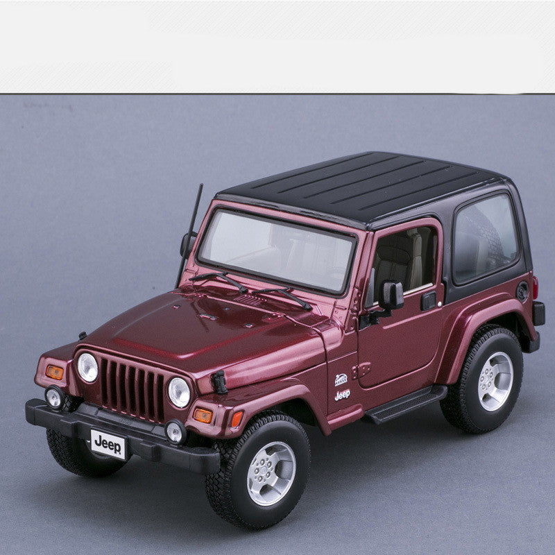 Alloy Car Simulation Car Model Gift JEEP