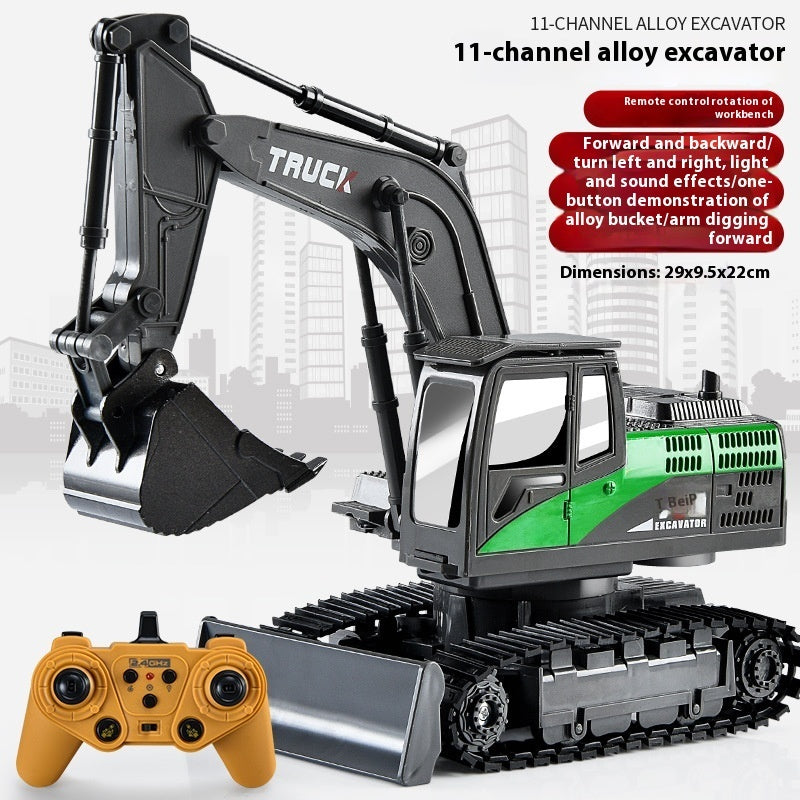 Remote Control Alloy Excavator Car