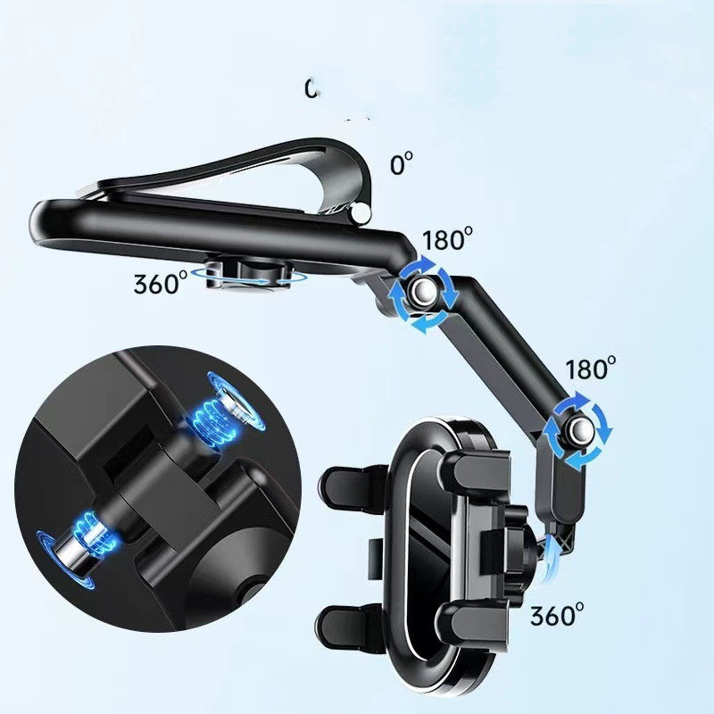 Car Mount Sun Visor Rear Seat Mobile Holder