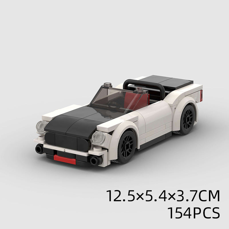 Children's Toys Car Model Sports Car And Small Particle Building Blocks MOC Educational Toys