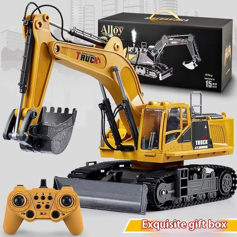 Remote Control Alloy Excavator Car